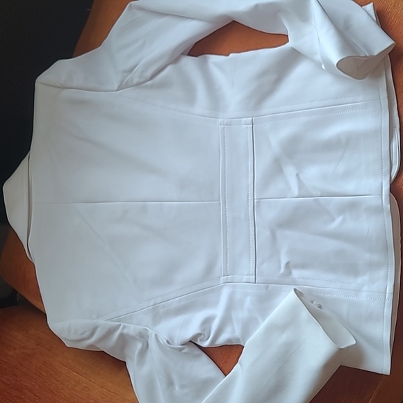 White Two Button Blazer - Picture 3 of 10